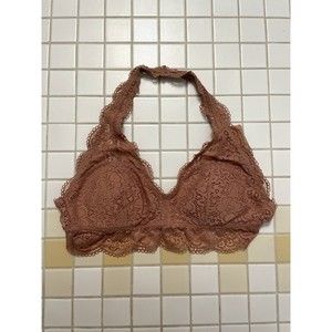 Medium Aerie Lace Halter Bralette